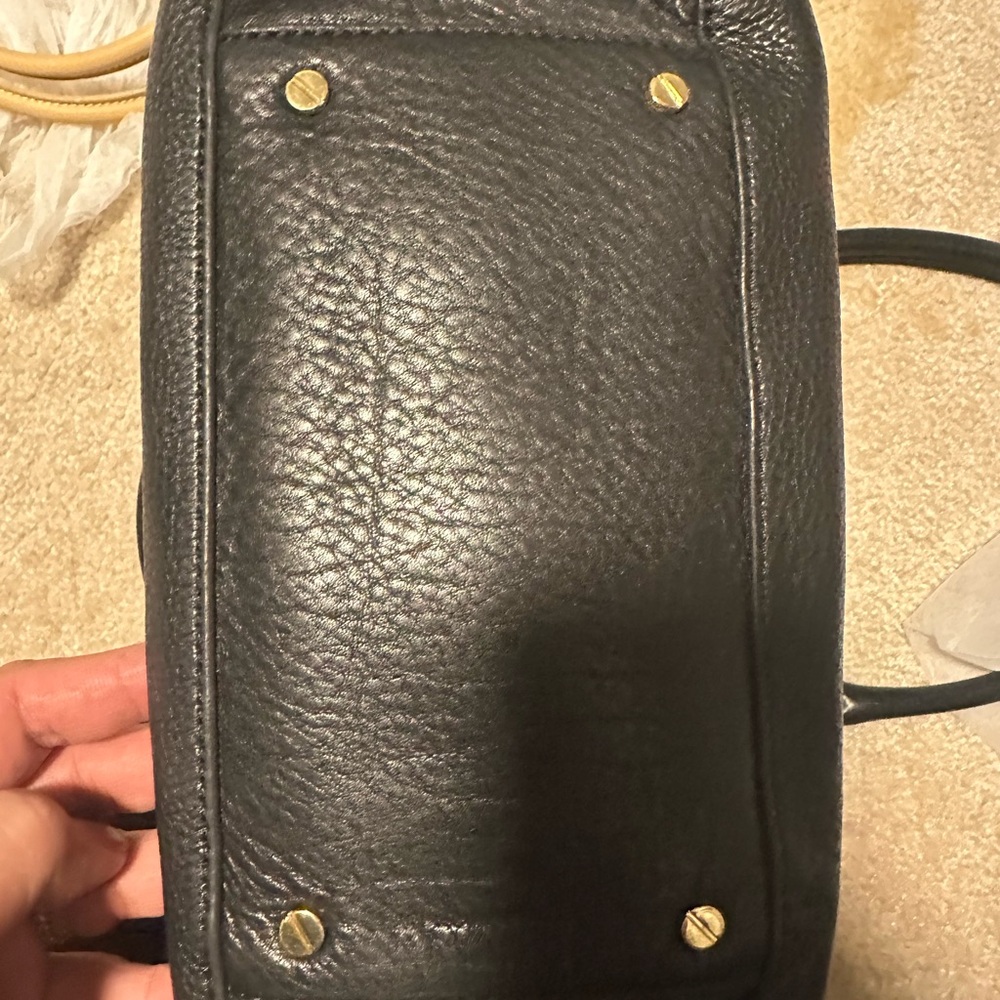 Tory Burch black Leather Tote Bag - Picture 6 of 8